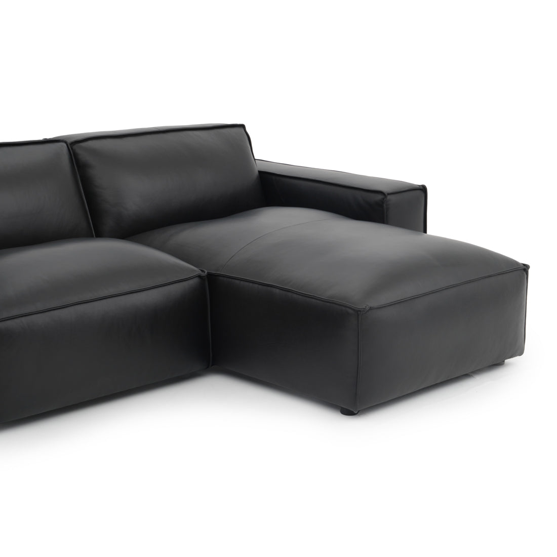 Nook Leather Modular Set Black