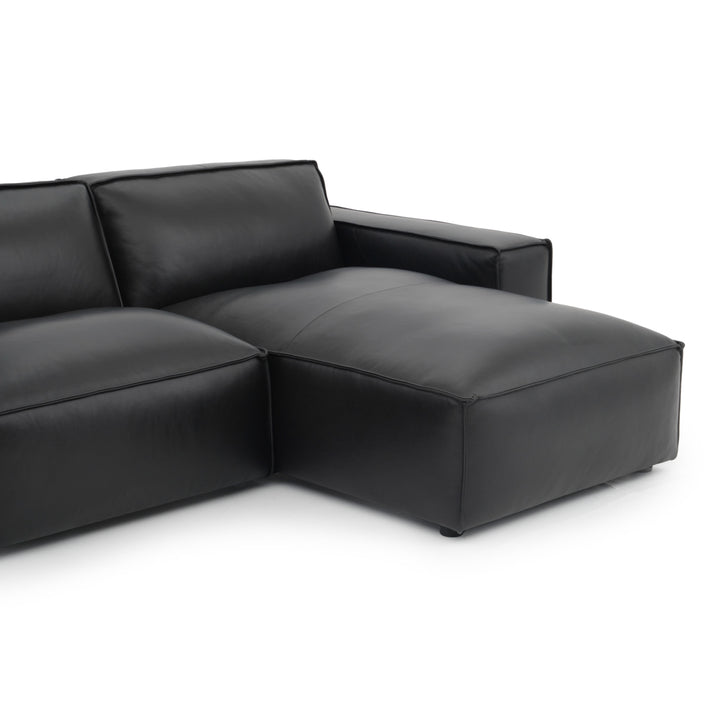Nook Leather Modular Set Black