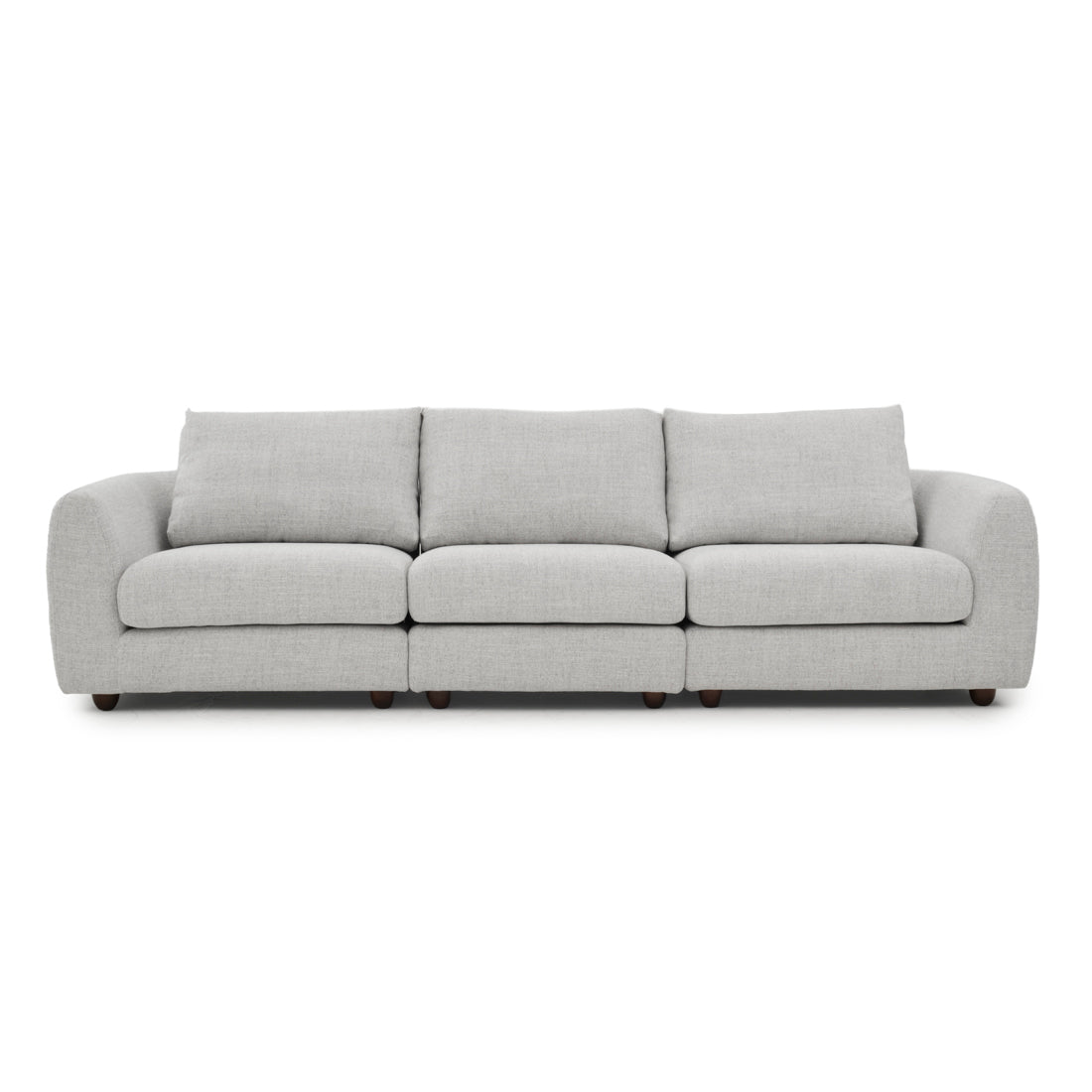 Nadal Fabric Modular Sofa Light Grey