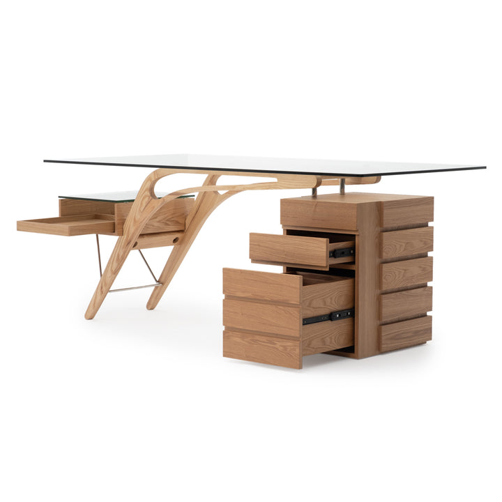 Stealth Desk Light Brown