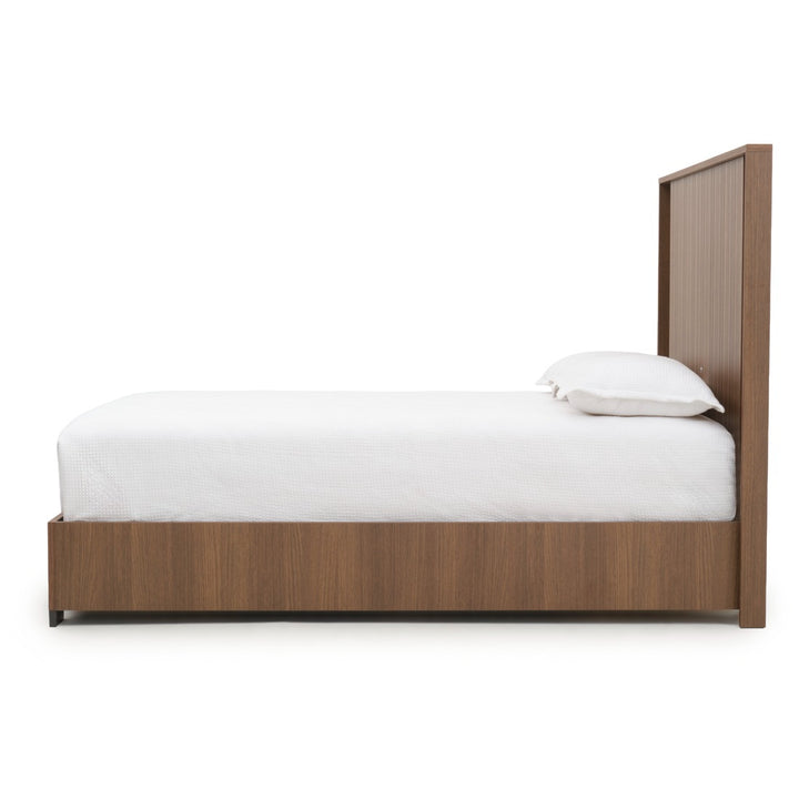 Nitmo King Bed Dark Brown