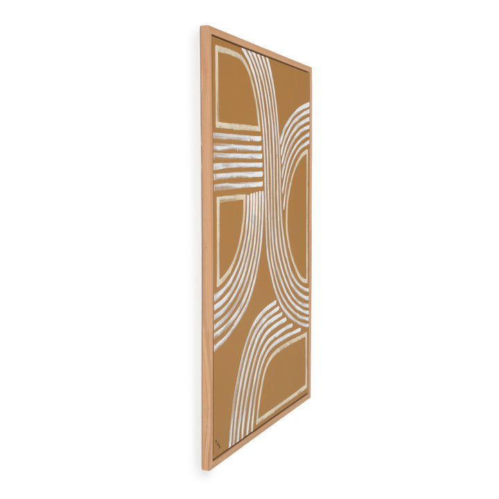 Nomadi Painting on Canvas Gold
