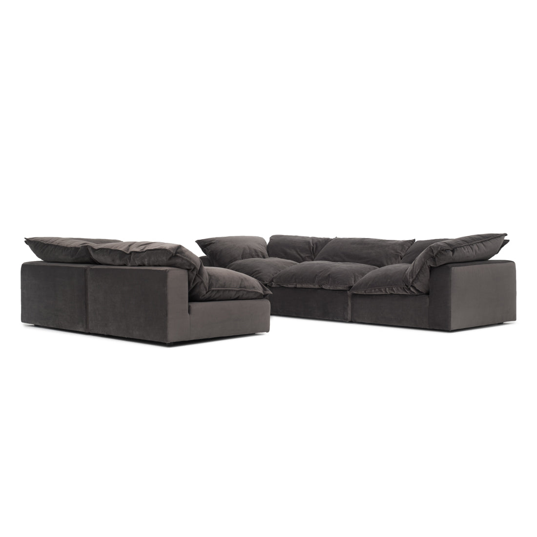 Nuage Fabric Modular Set Dark Grey