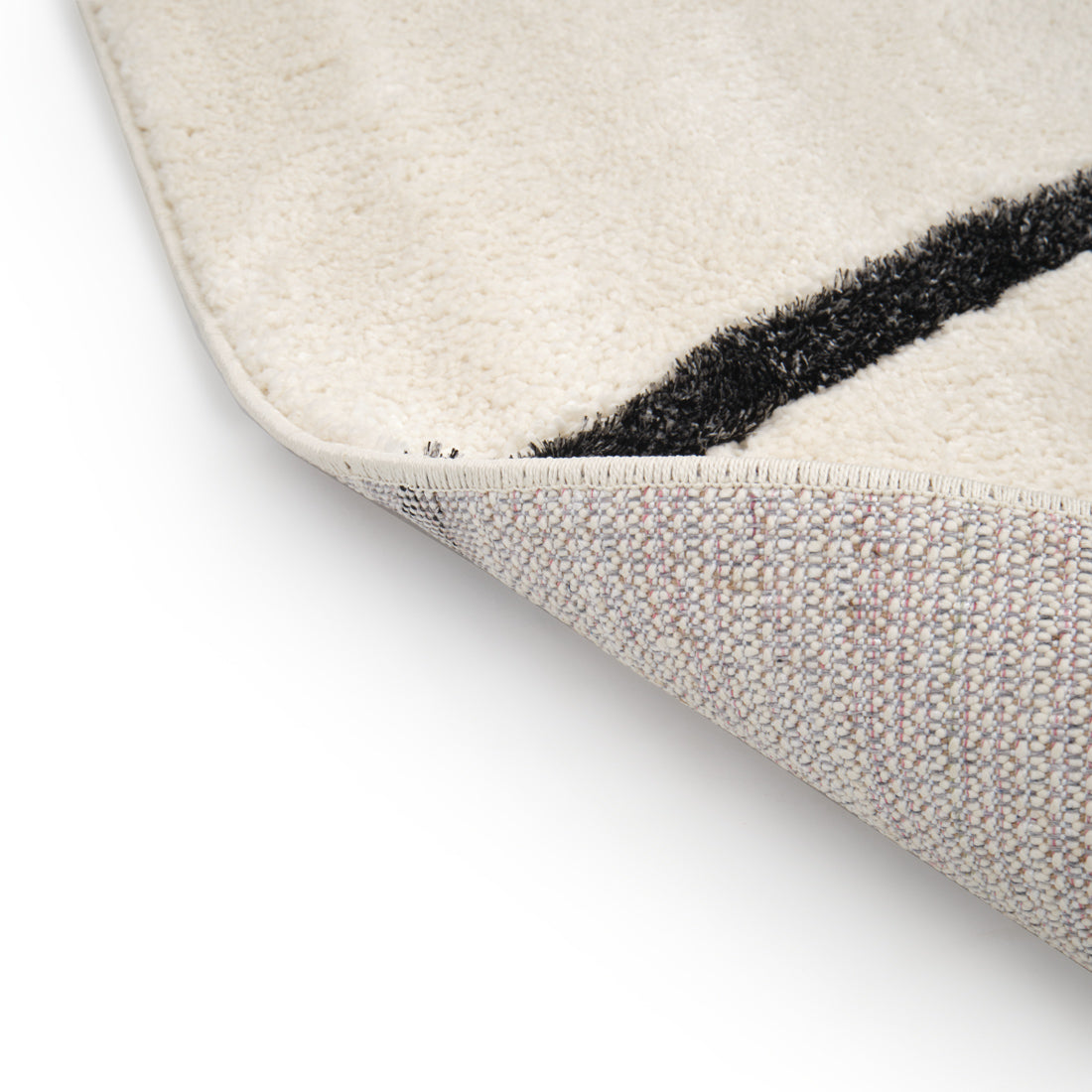 Simo Area Rug Black & White