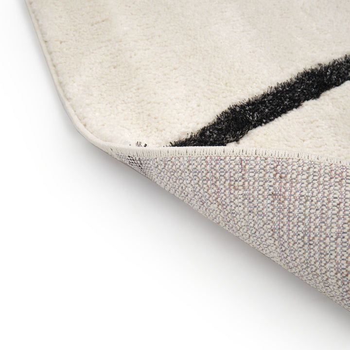 Simo Area Rug Black & White