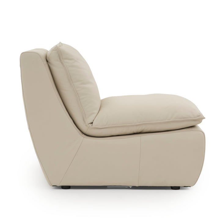 Nadyna Modular Armless Chair Beige