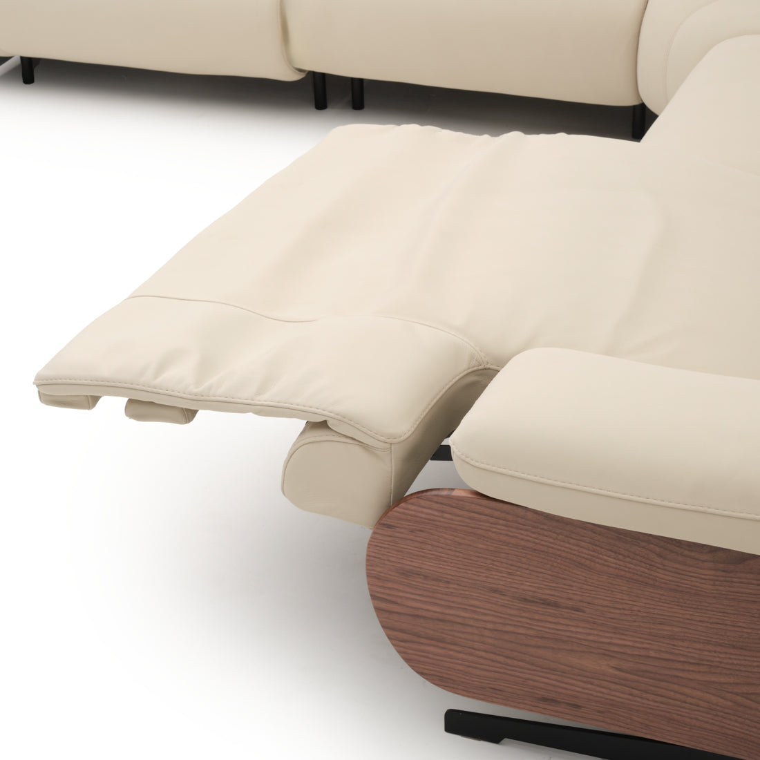 Ellery Reclining Sectional Sofa Beige