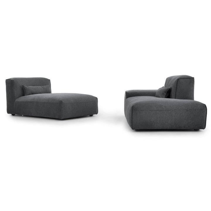 Ellemia Fabric Modular Set Dark Grey