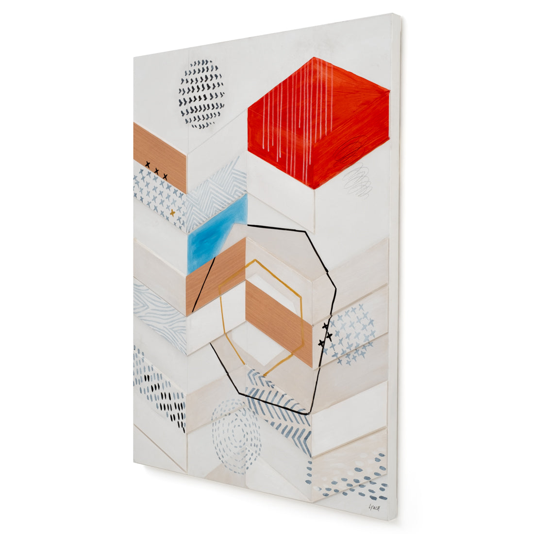 Eloi Painting on Canvas Multicolour