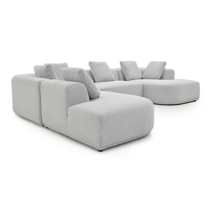 Willowdale Fabric Modular Set Light Grey
