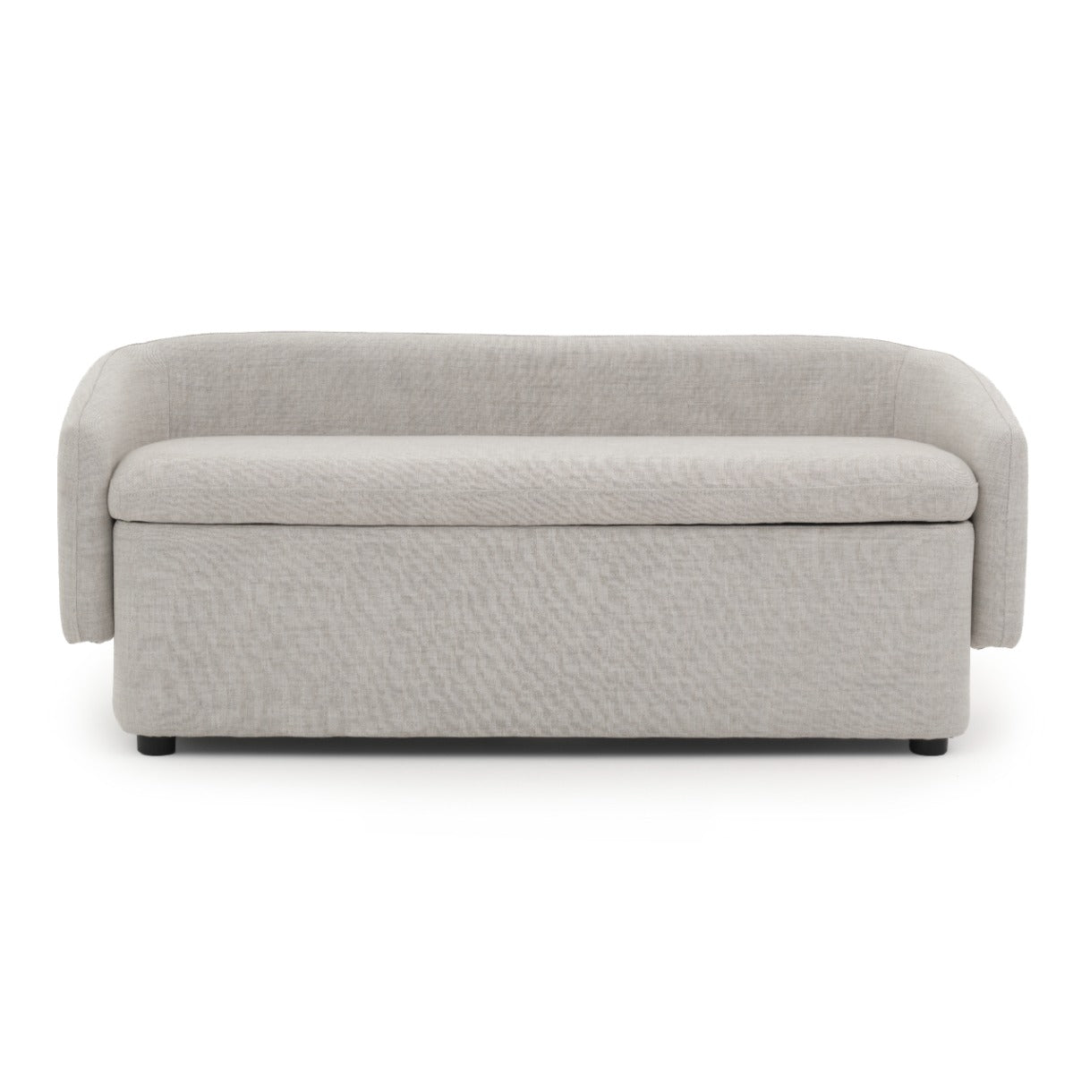 Nadima Bench with Storage Beige