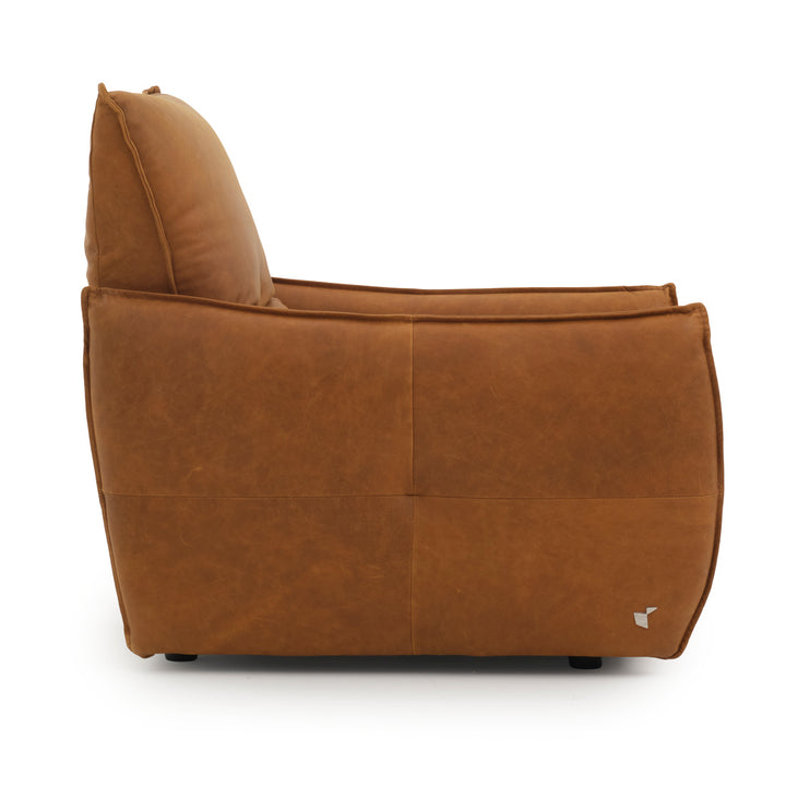 Neston Reclining Accent Chair Cognac