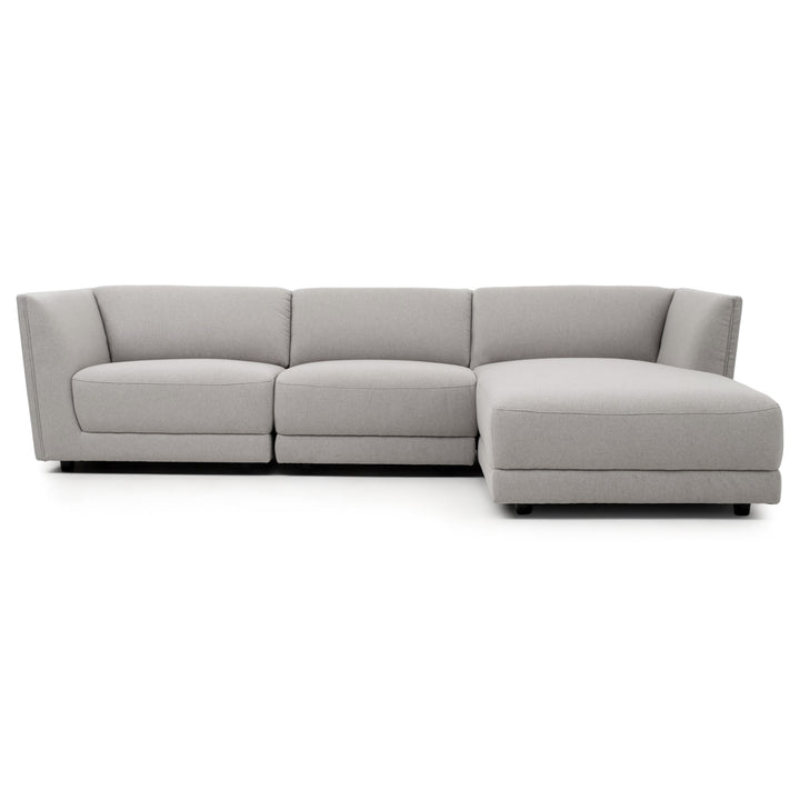 Nathan Fabric Modular Set Light Grey