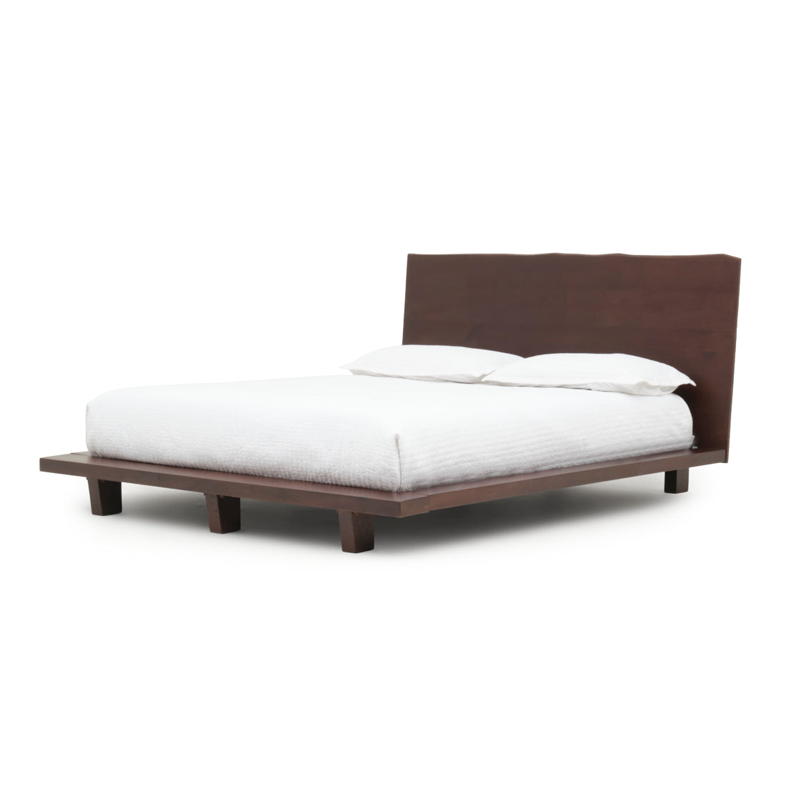 Noemi King Bed Dark Brown