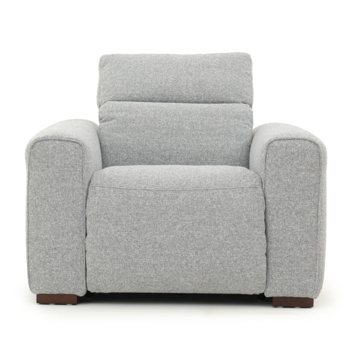Niguel Reclining Accent Chair Light Grey