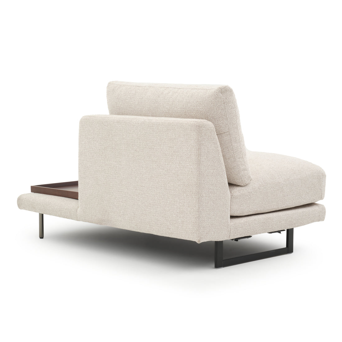 Elizabeth Modular Chair W. Table Right Beige