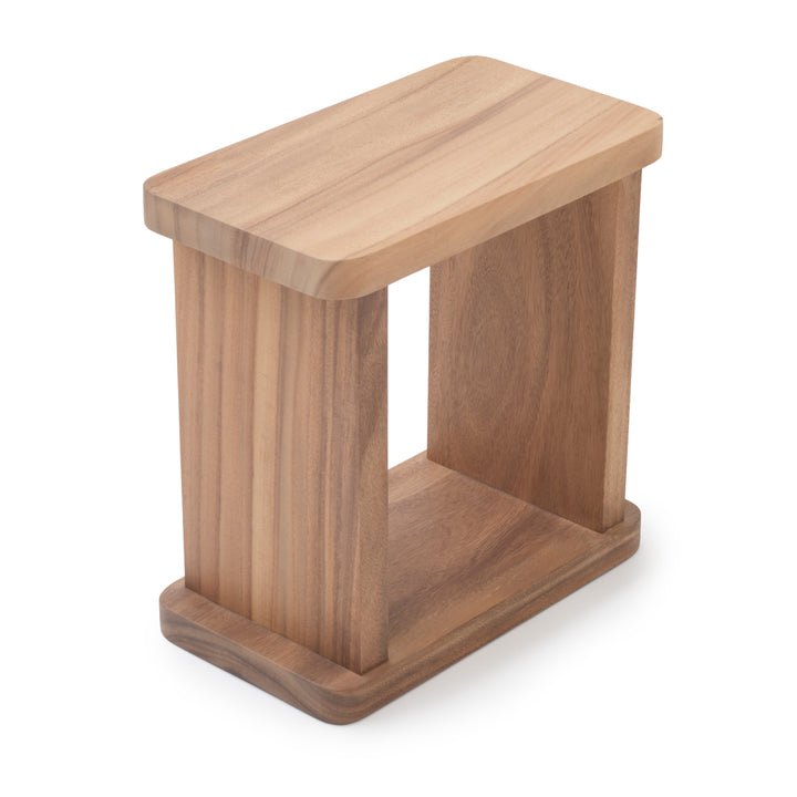 Siya Wood Accent Table Light Brown