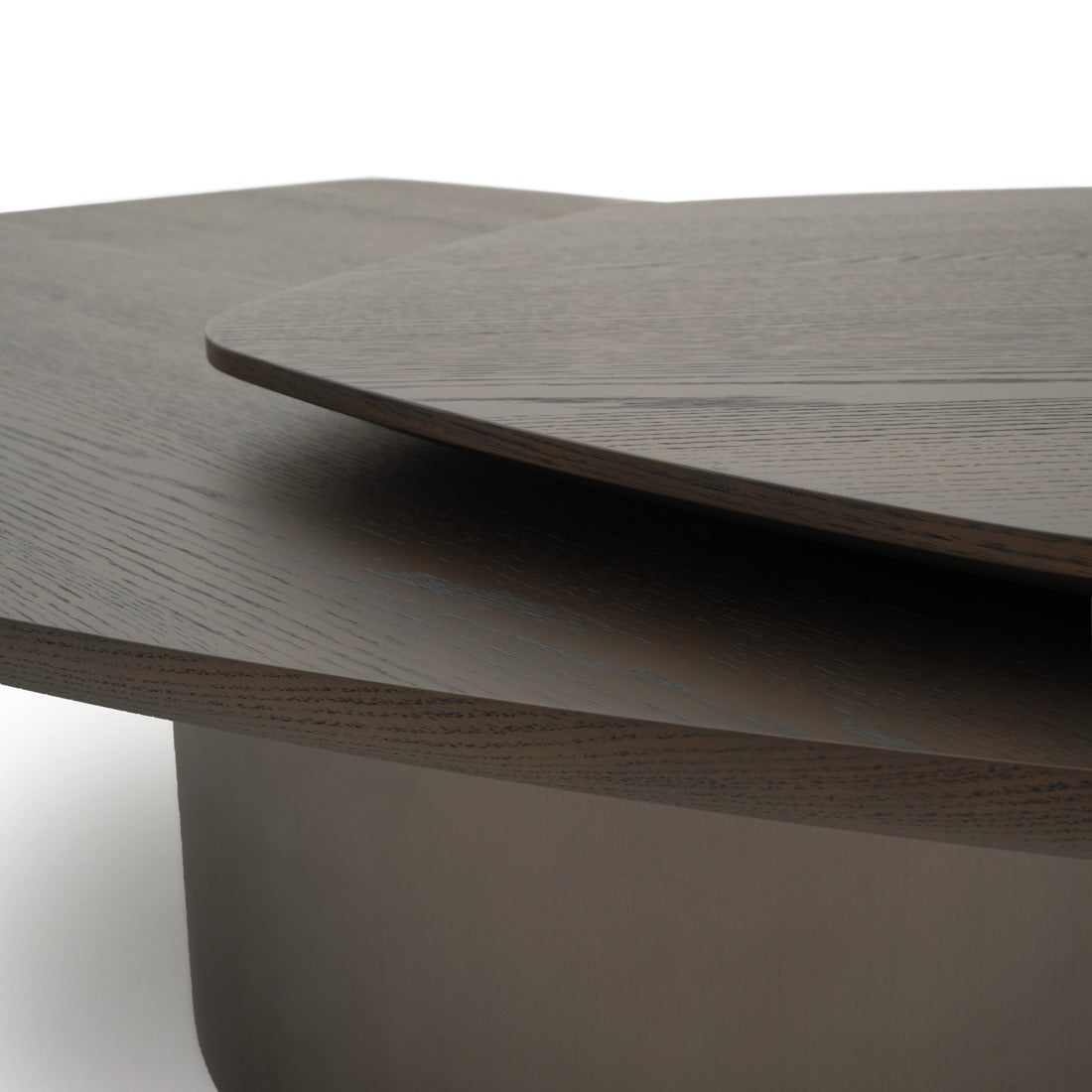 Eirian Wood Coffee Table Dark Grey