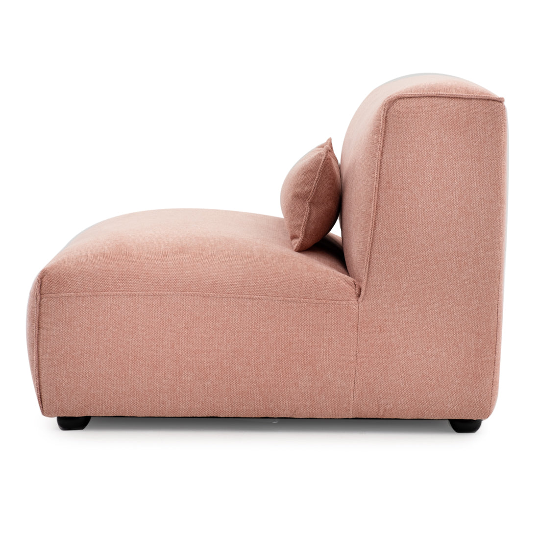 Ellemia Modular Armless Chair Pink