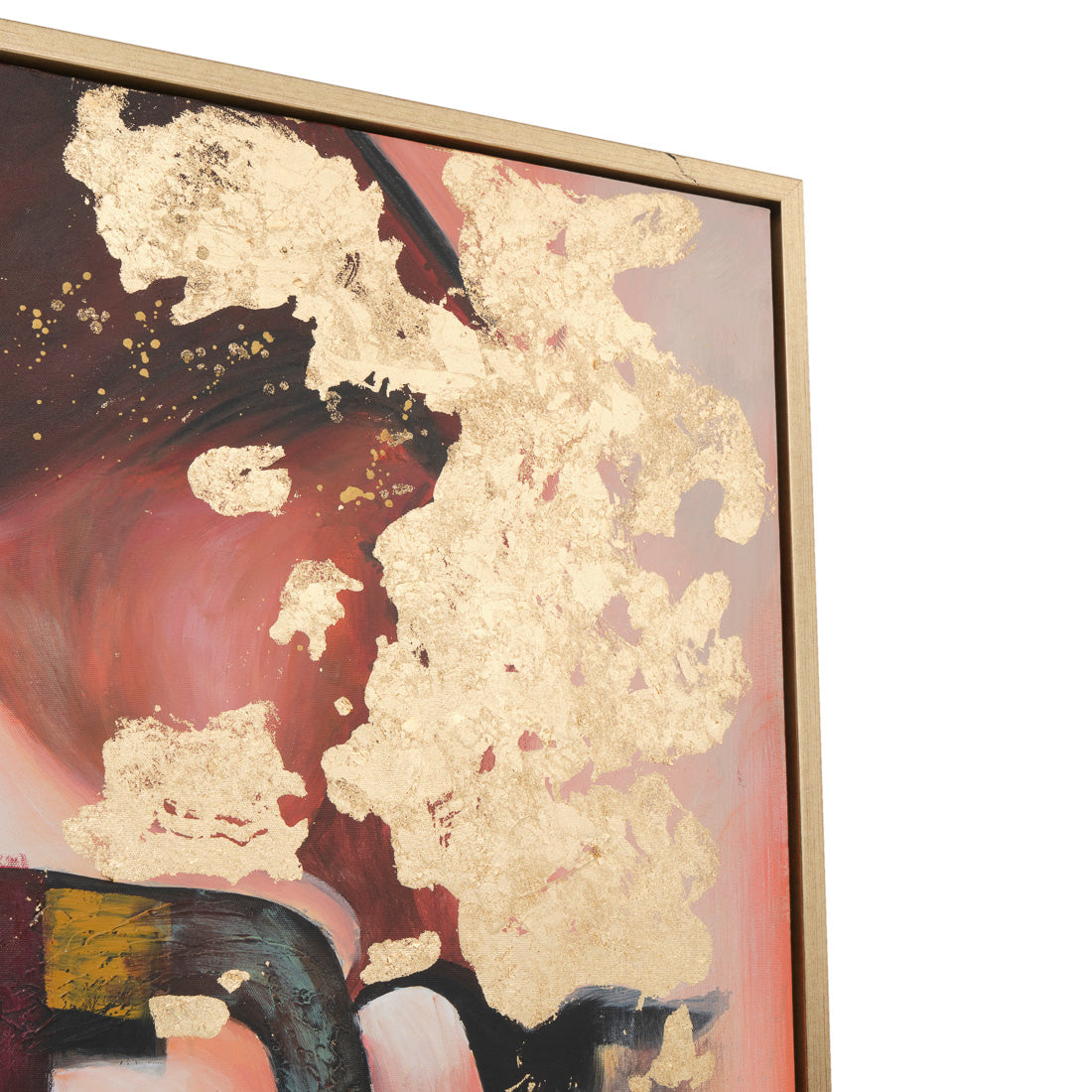 Warmella Painting on Canvas Red