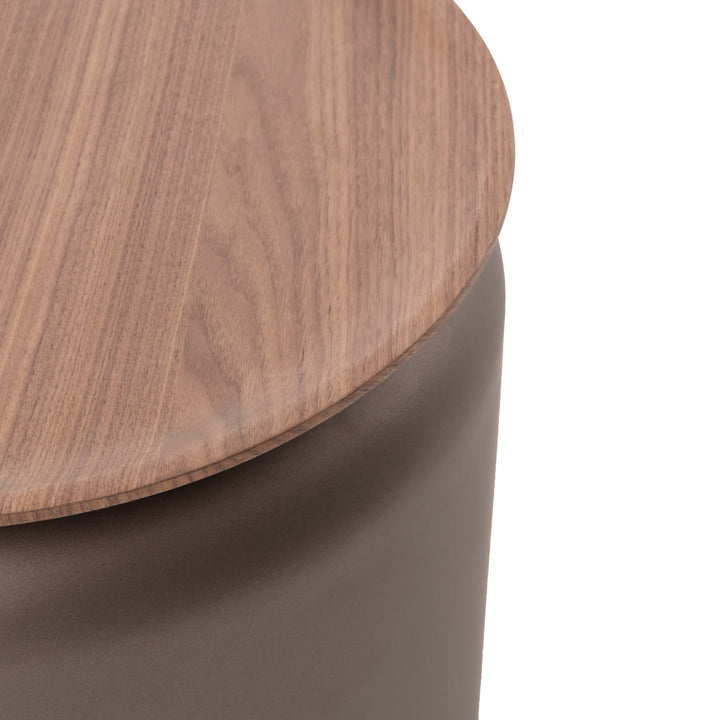 Narelle Wood Coffee Table Dark Brown