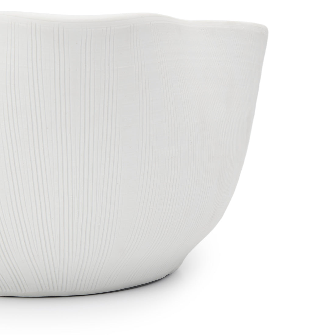 Nomadi Ceramic Vase Off White