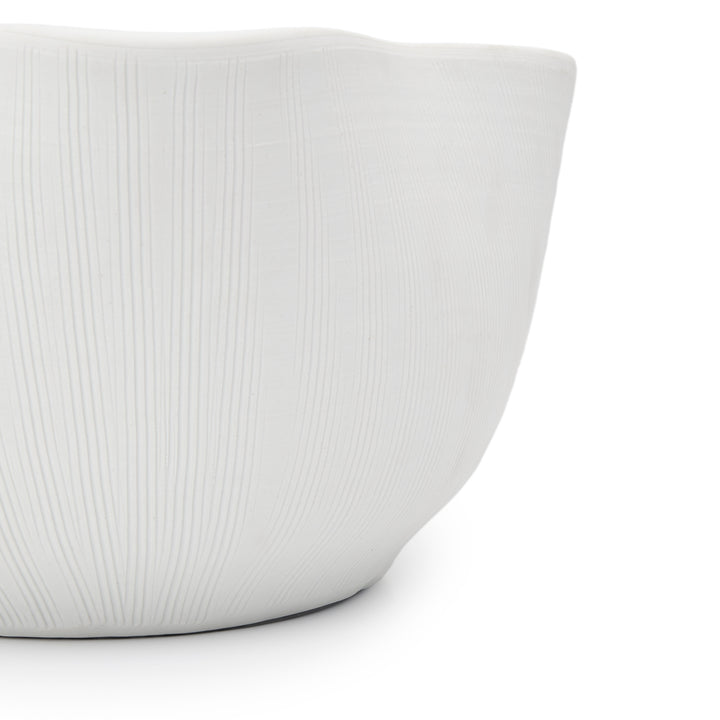 Nomadi Ceramic Vase Off White
