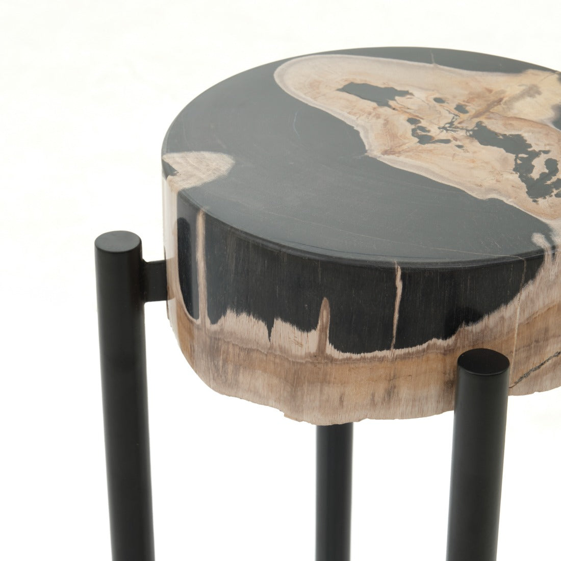 Walford Wood End Table Black