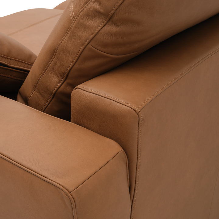 Nigella Leather Sofa Cognac