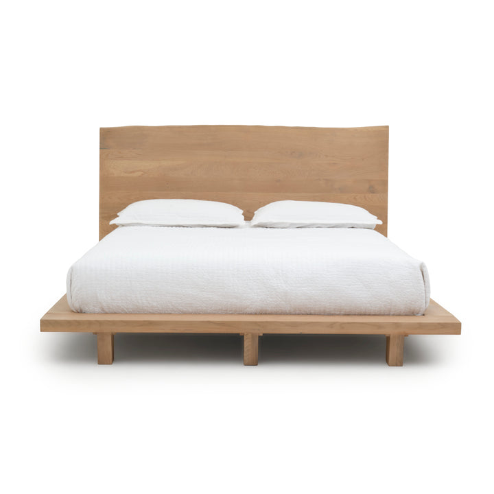 Noemi King Bed Light Brown