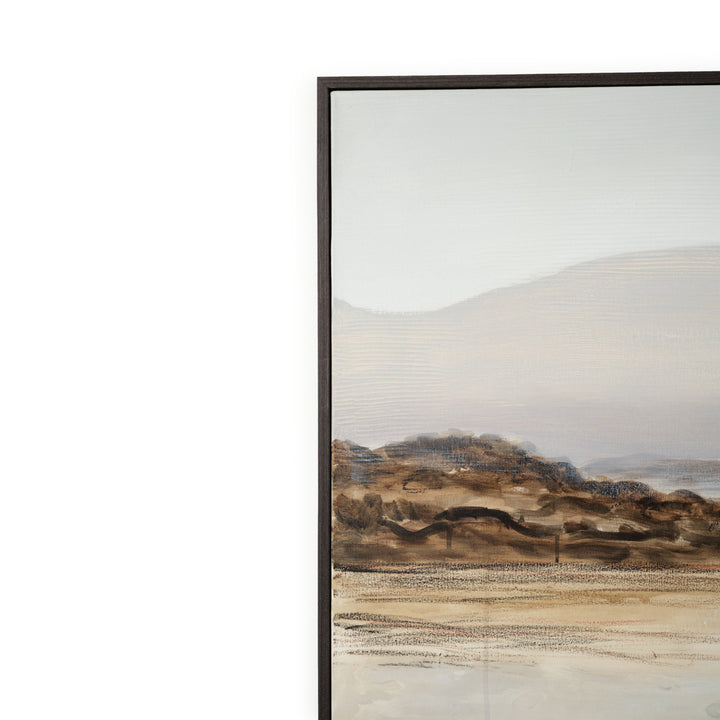 Nacampania Painting on Canvas Taupe