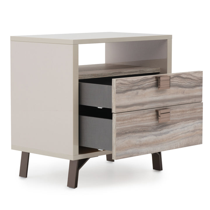 Walker Nightstand Beige
