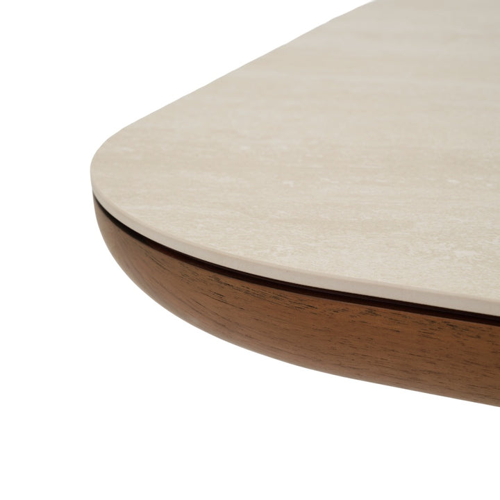 Navani Dining Table Light Brown