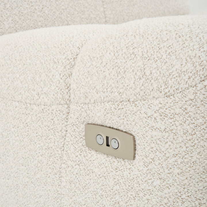 Nakima Reclining Accent Chair Beige