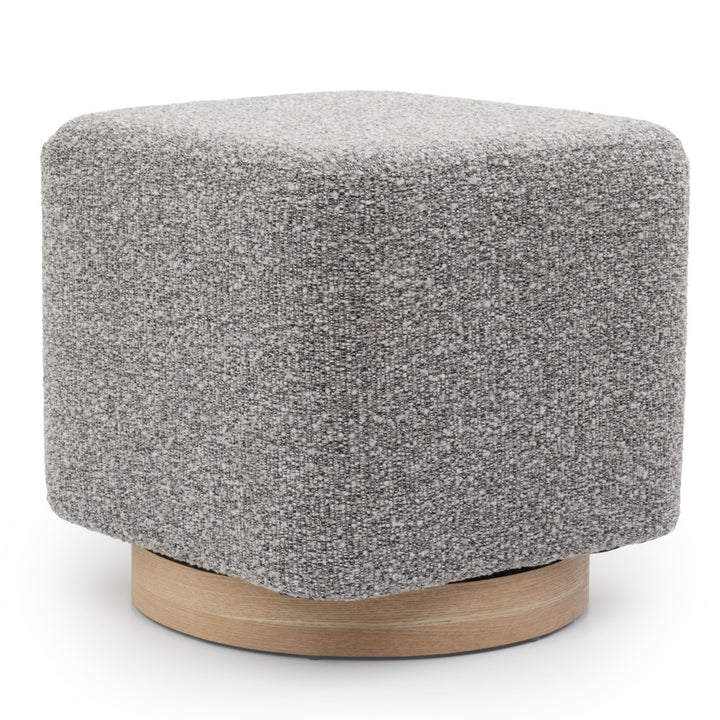 Ettan Ottoman Light Grey