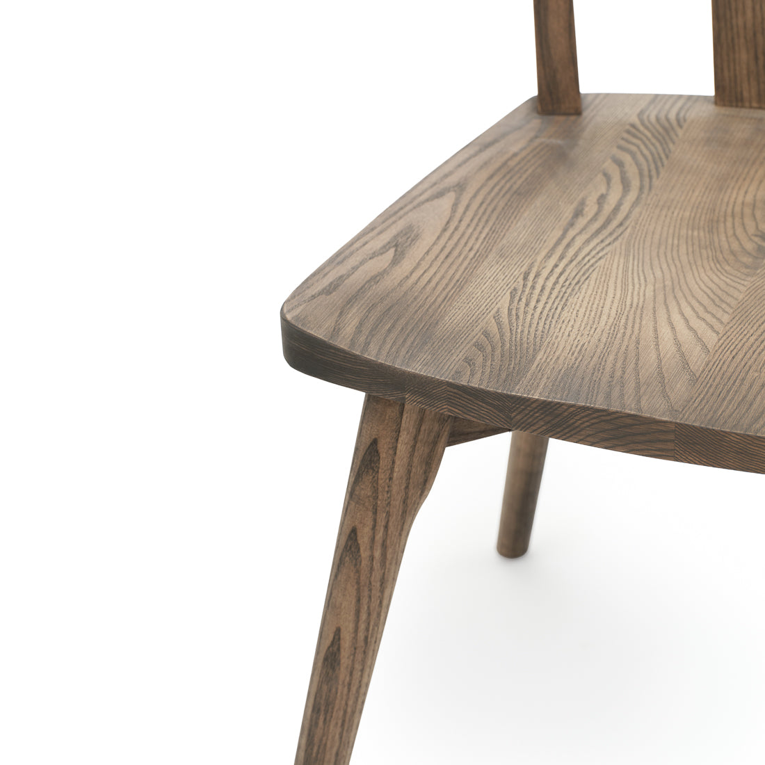 Novella Wood Chair Dark Brown
