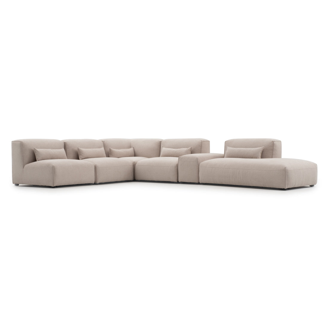 Ellemia Fabric Modular Set Beige
