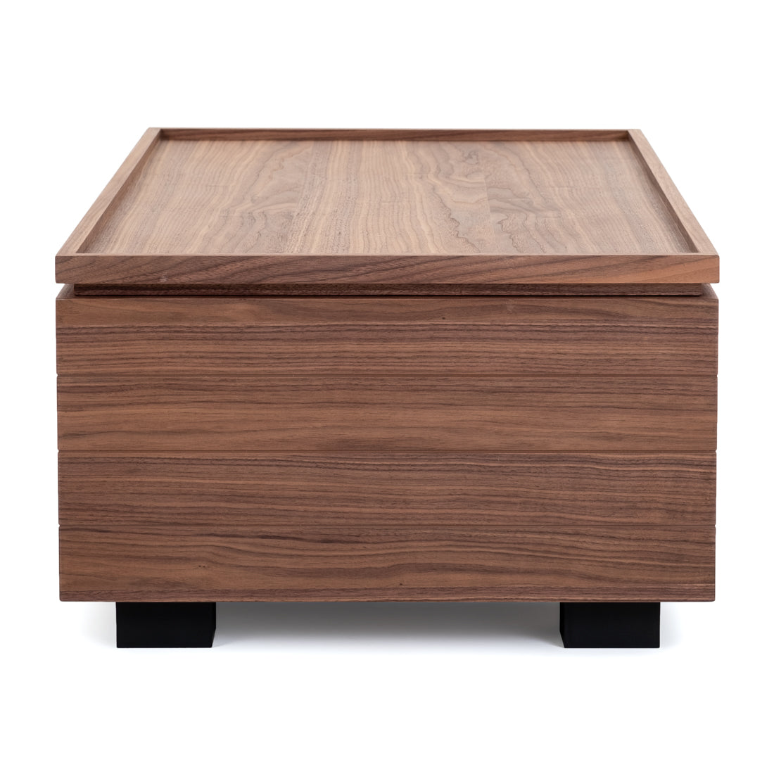 Emmet Wood Coffee Table Dark Brown