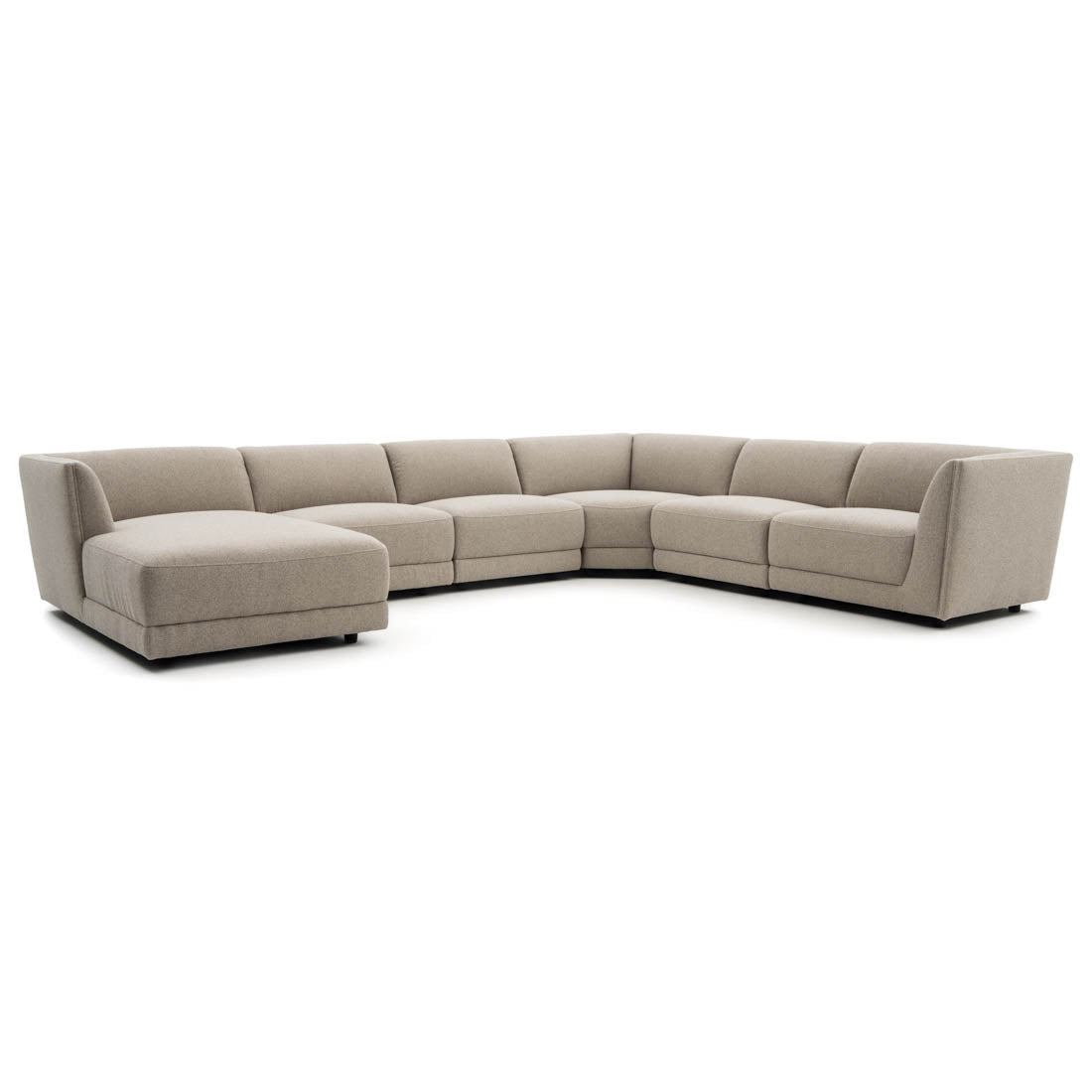 Nathan Fabric Modular Set Beige