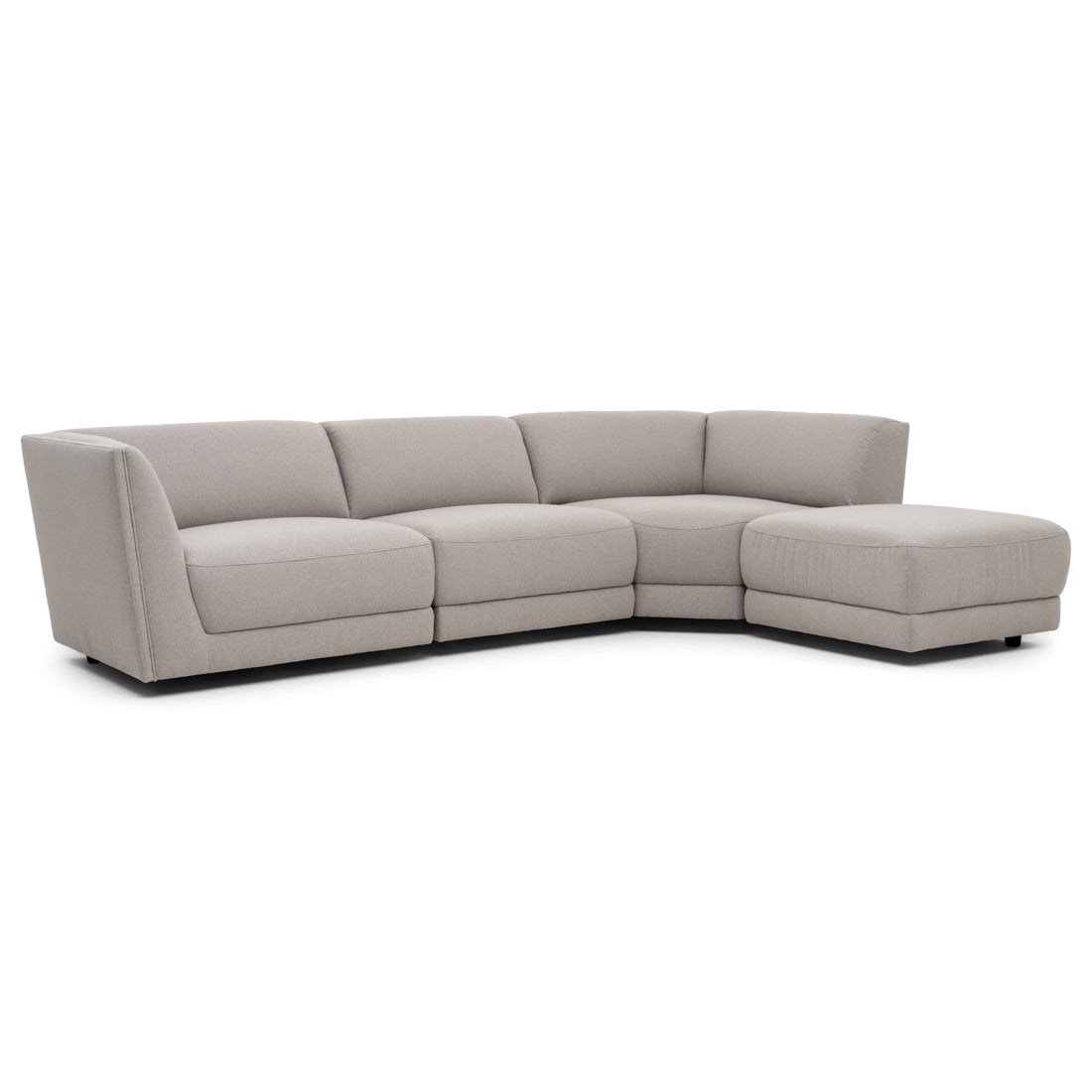 Nathan Fabric Modular Set Light Grey