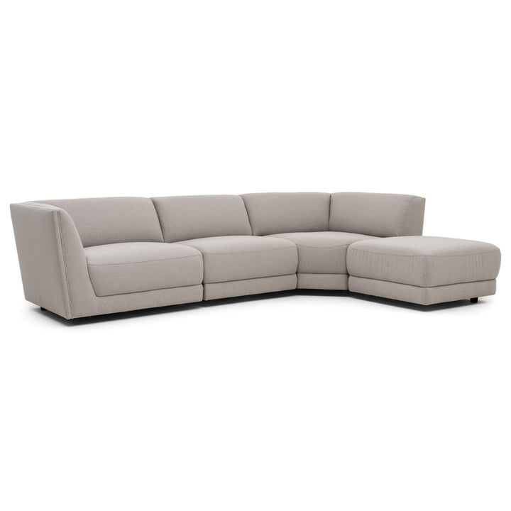 Nathan Fabric Modular Set Light Grey