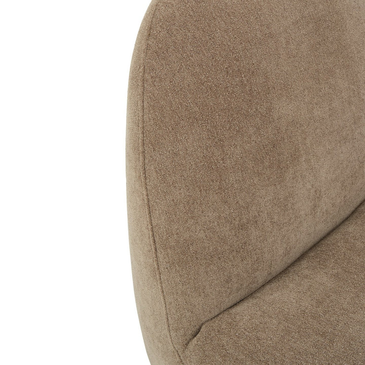 Nosta Fabric Accent Chair Dark Green
