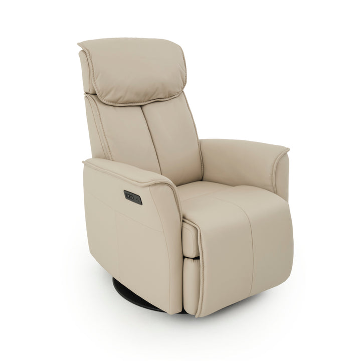Nilton Reclining Accent Chair Beige