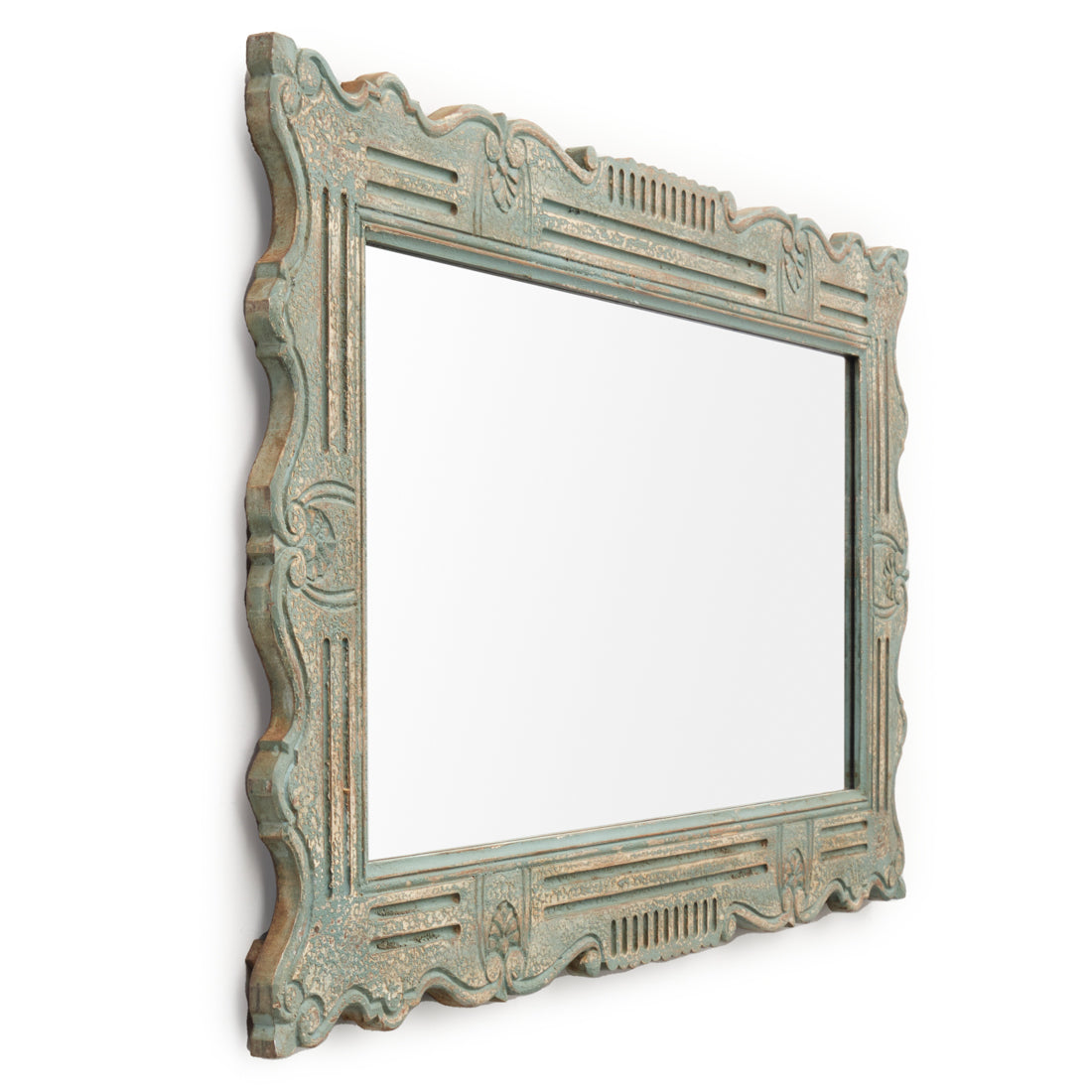 Indira Floor Mirror Teal