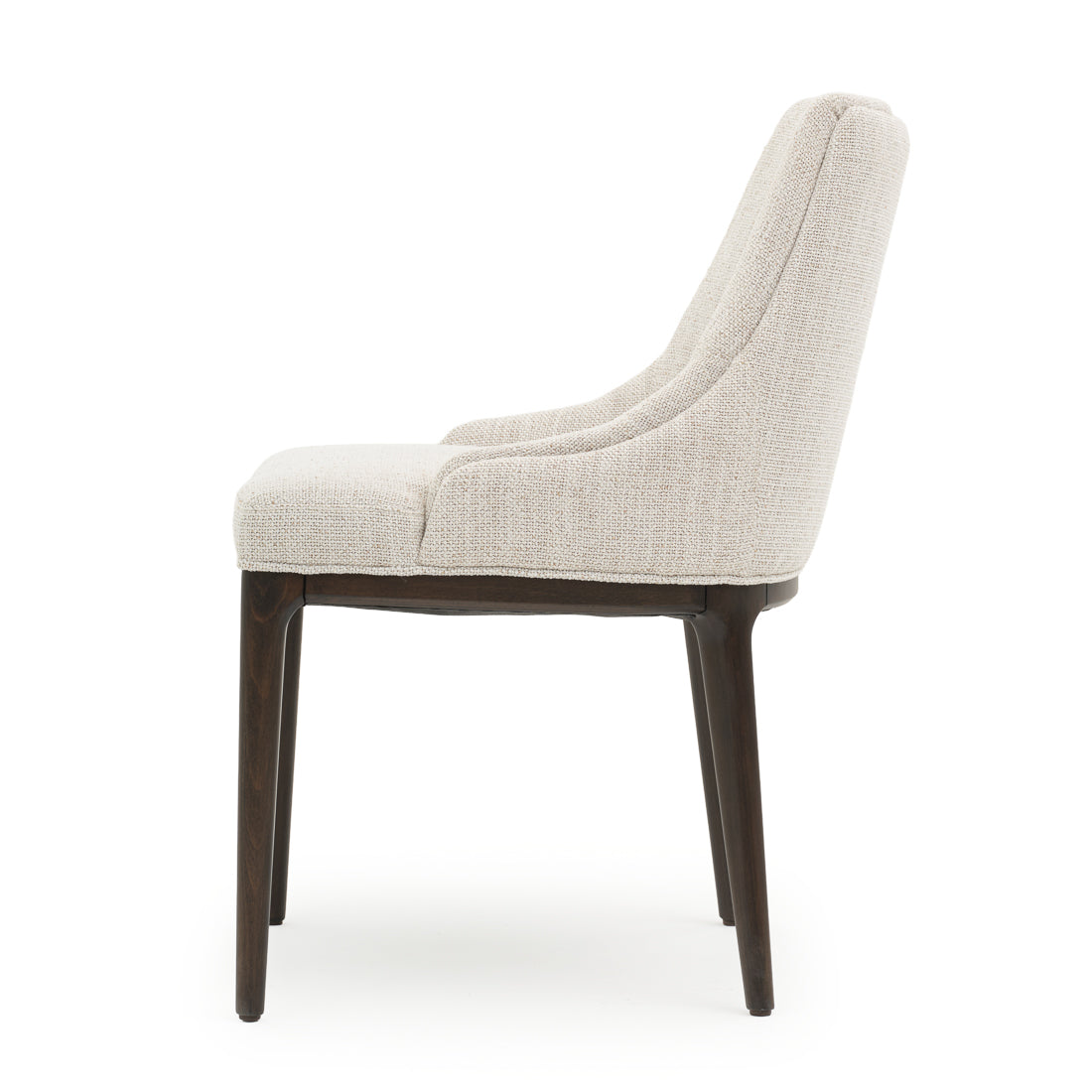 Evera Fabric Chair Off White
