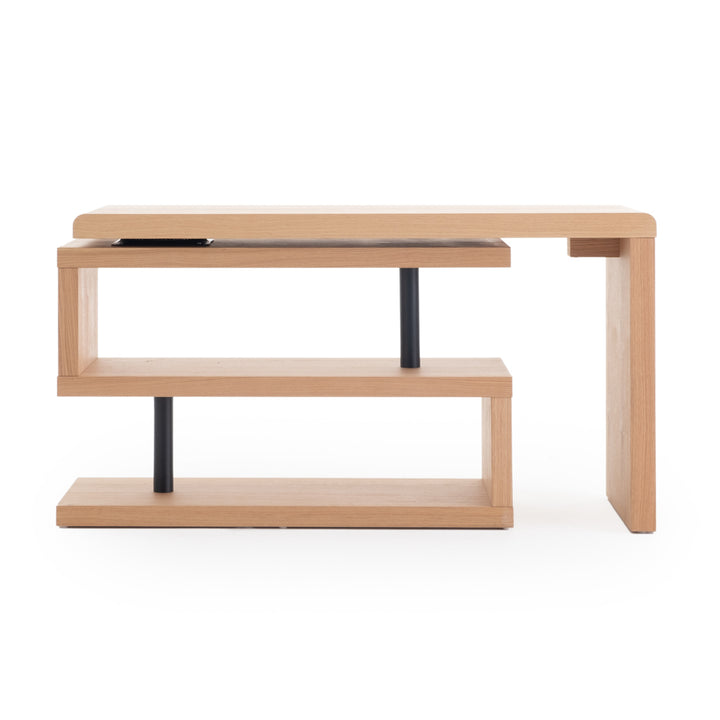 Edward Desk Light Brown