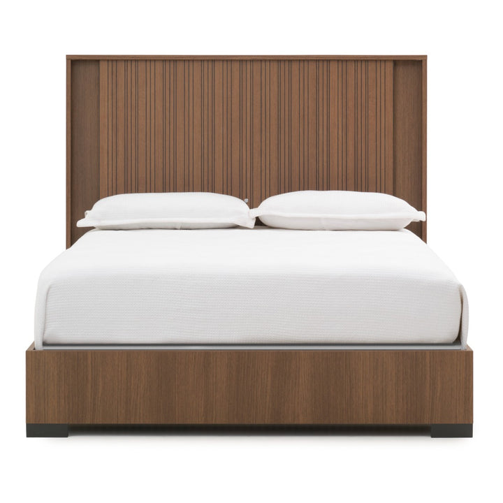 Nitmo King Bed Dark Brown