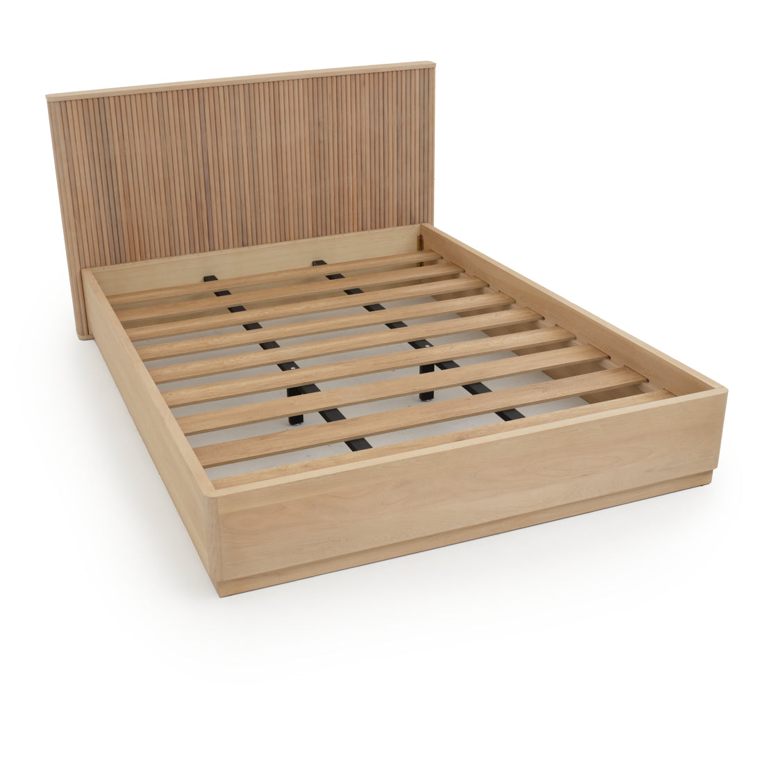 Nibba Queen Bed Light Brown