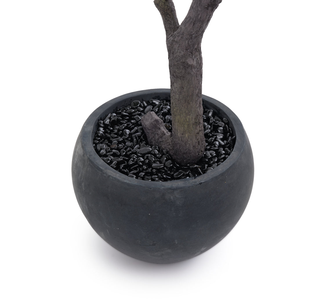 Eva Ficus Artificial Plant Dark Green