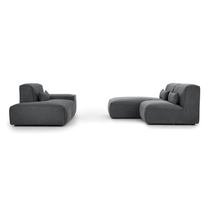 Ellemia Fabric Modular Set Dark Grey